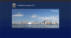 Desktop Screenshot of churchillandassociates.com